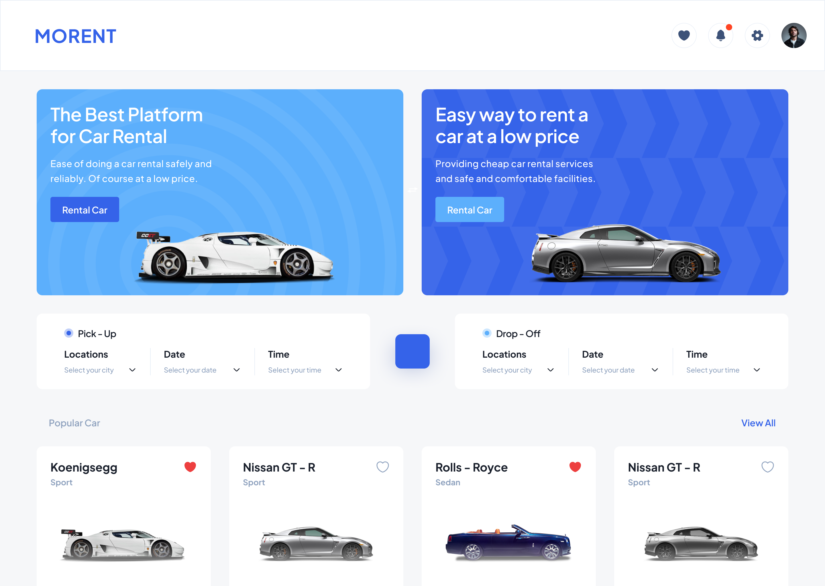 Rent Vehicle Management System screenshot